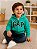Casaco de Moletom Infantil GAP com Capuz, Zíper Frontal e Bolso Canguru - Verde - Imagem 1
