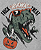 Camiseta Carter's, manga longa, em algodão - Dinossauro - Imagem 2