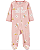 Pijama/Macacão de inverno Carter's (Plush/ Fleece) - Little Sister/ Floral - Imagem 1