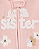 Pijama/Macacão de inverno Carter's (Plush/ Fleece) - Little Sister/ Floral - Imagem 2