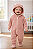 Macacão de inverno Carter's (Plush/ Fleece) - Rosa Antigo - Imagem 1