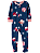 Pijama/Macacão de inverno Carter's (Plush/ Fleece) - Chocolate quente - Imagem 1
