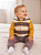 Conjunto Carter's - Colete, body e calça - Amarelo/ Marrom - Imagem 1