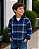 Camisa Carter's, manga longa - Xadrez/ Azul - Imagem 1