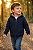Blusa de moletom fleece com capuz azul | Carter's - Imagem 1