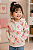 Moletom OshKosh Flanelado, com zíper - Floral - Imagem 1