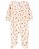 Pijama/Macacão Carter's de algodão térmico - Floral - Imagem 1