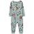 Pijama/Macacão Carter's, de algodão - Animais/ Verde - Imagem 1