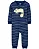 Pijama/Macacão Carter's, de algodão - Camaleão - Imagem 1