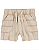 Conjunto Carter's - Camisa gola polo, body e short - Bege/ Marrom - Imagem 2