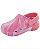 Crocs Infantil Carter's, com luz - Tie Dye/ Rosa - Imagem 3