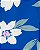 Maiô Manga Longa Estampado Carter's, com proteção solar UPF 50+ - Floral/ Azul - Imagem 3