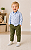 Conjunto infantil Carter's - Camisa de manga longa e calça - Dinossauro - Imagem 1