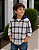 Camisa flanelada com capuz Carter's, manga longa - Xadrez - Imagem 1