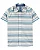 Camisa Carter's, manga curta - Listrado/ Azul - Imagem 1