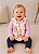 Conjunto Carter's - Colete, body e calça - Floral - Imagem 1