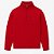 Suéter de tricô, Tommy Hilfiger, com gola e zíper - Vermelho - Imagem 1