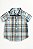 Camisa para bebê, de manga curta | Carter's - Xadrez - Imagem 1