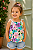 Bata infantil de alcinha com lacinho Carter's - Floral - Imagem 1