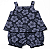 Conjunto Carter's - Body e short - Azul - Imagem 1