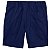 Bermuda infantil texturizada cós elástico e cordão Azul Marinho | Carter's - Imagem 2