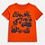 Camiseta GAP de algodão, manga curta - Laranja/ Tratores - Imagem 1
