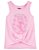 Blusinha Infantil Carter’s Rosa Regata com Sereia e Lacinho na Cintura - Imagem 1