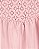 Blusa Regata Infantil Carter’s – Rosa com Detalhe Rendado - Imagem 2