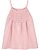 Blusa Regata Infantil Carter’s – Rosa com Detalhe Rendado - Imagem 1