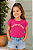 Camiseta Infantil Carter’s – Good Vibes Pink - Imagem 1