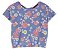 Blusa Infantil OshKosh – Floral Lilás em Moletinho - Imagem 1