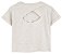 Blusa Infantil OshKosh – Creme Lisa em algodão - Imagem 2