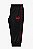 Calça Jogger Esportiva Puma Infantil Preta com Detalhe Vermelho - Imagem 3