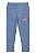Calça Legging Infantil Flanelada Puma Azul - Imagem 1