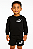 Conjunto Infantil Puma de Moletom Preto – Blusa e Bermuda - Imagem 1