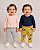 Conjunto 4 Peças Carter’s – Bodies Manga Longa + Calças Legging (Infantil) - Imagem 1