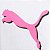 Conjunto Puma Infantil Feminino – Camiseta Branca Logo Rosa + Calça Legging Rosa - Imagem 3