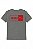 Camiseta Puma Cinza Logo Vermelho Infantil - Imagem 2