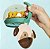 Pote Porta Lanche Infantil Skip Hop Zoo Cachorro – Com Tampa e Alça - Imagem 4