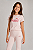 Calça Legging Infantil Flanelada Puma Rosa - Imagem 2