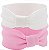 Kit Faixas de Cabelo Carter’s Infantil com Laço – 2 Peças (Rosa e Branco) - Imagem 1