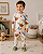 Pijama Macacão Carter's DreamPlush Com Pé Antiderrapante Original - Dinossauro - Imagem 1