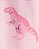 Pijama Macacão Carter's DreamPlush Com Pé Antiderrapante Original - Dinossauro/ Rosa - Imagem 4