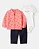 Conjunto Carter's Menina 3 Peças Original – Casaco Matelassê, Body e Calça - Imagem 2