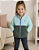 Jaqueta Fleece Infantil Carter's Menina Sherpa Com Zíper Original - Azul - Imagem 1