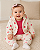 Conjunto Carter's Bebê Menina 3 Peças Body Calça E Jaqueta Com Capuz - Imagem 1