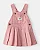 Jardineira Saia OshKosh Menina Infantil Rosa Original - Imagem 2