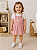 Jardineira Saia OshKosh Menina Infantil Rosa Original - Imagem 1