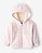 Casaco Infantil OshKosh Original com Capuz – Forro totalmente Peluciado - Rosa - Imagem 3