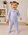 Pijama/Macacão de inverno Carter's (Plush/ Fleece) - Coração/ Azul - Imagem 1